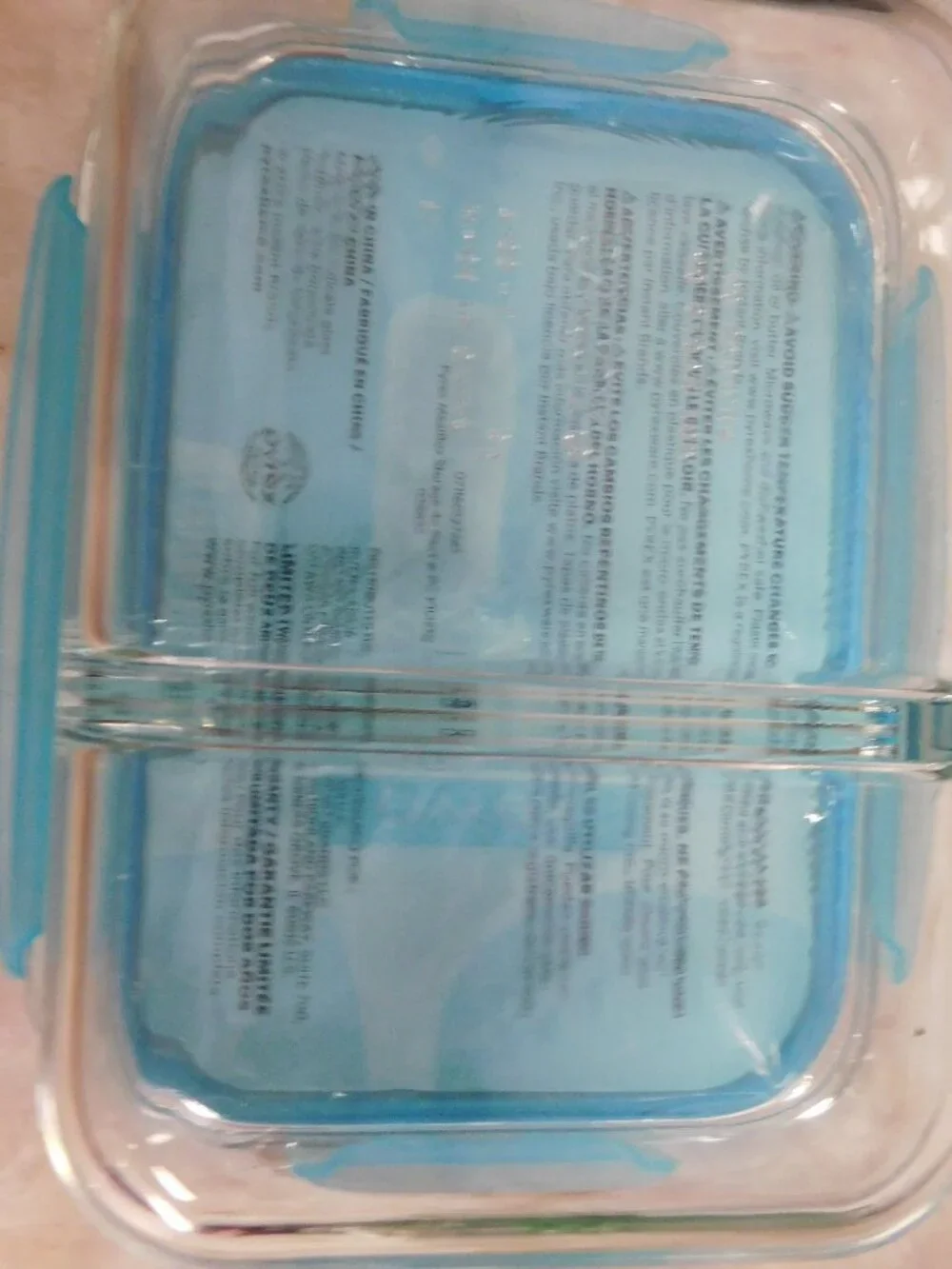 Pyrex Store It! Meal Box 2 Compartments 4 Cup NEW